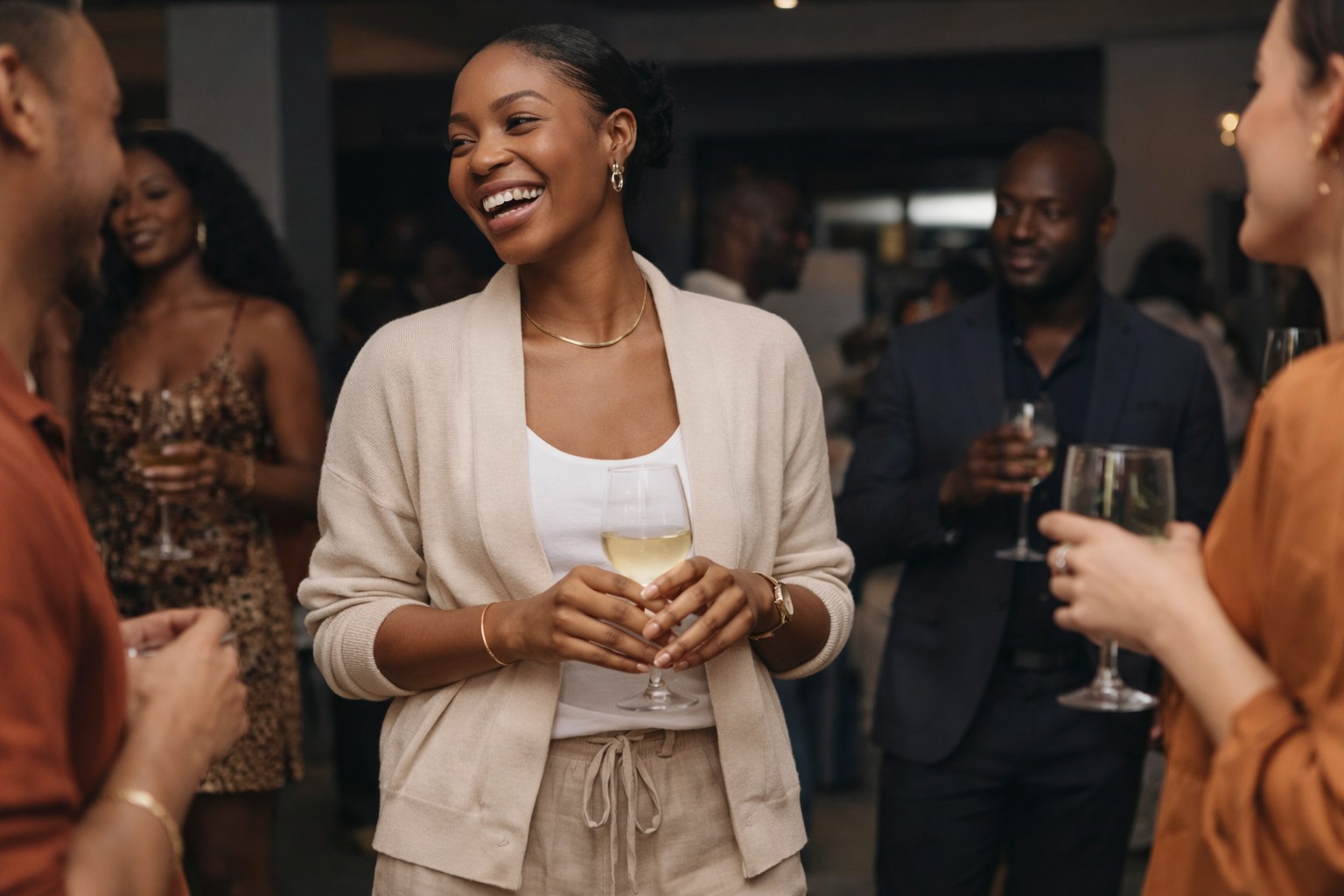 Work Desk Pose Female